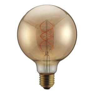 ΛΑΜΠΑ LED G95 FILAMENT "DECOR" 5W E27 2000K 220-240V DIMMABLE  GOLD