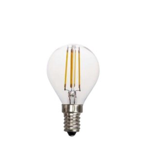 ΛΑΜΠΑ LED ΣΦΑΙΡΙΚΗ FILAMENT 4W E14 2700K 220-240V